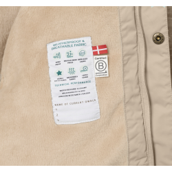 Mini A Ture Watwally fleeceforet Vinterjakke - Savannah tan 