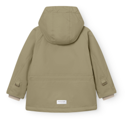 Mini A Ture Matwally Fleeceforet Vinterjakke - Aloe green 