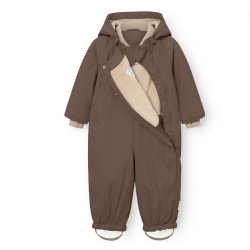 Mini A Ture Matwisti Fleeceforet Flyverdragt - Chestnut brown 