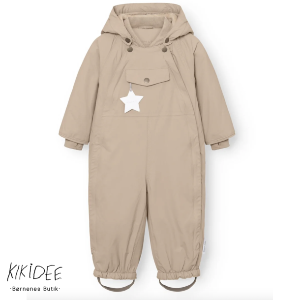 Mini A Ture Matwisti Fleeceforet Flyverdragt - Savannah tan 