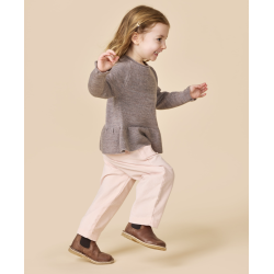 Copenhagen Colors Merino Bluse - Natural melange