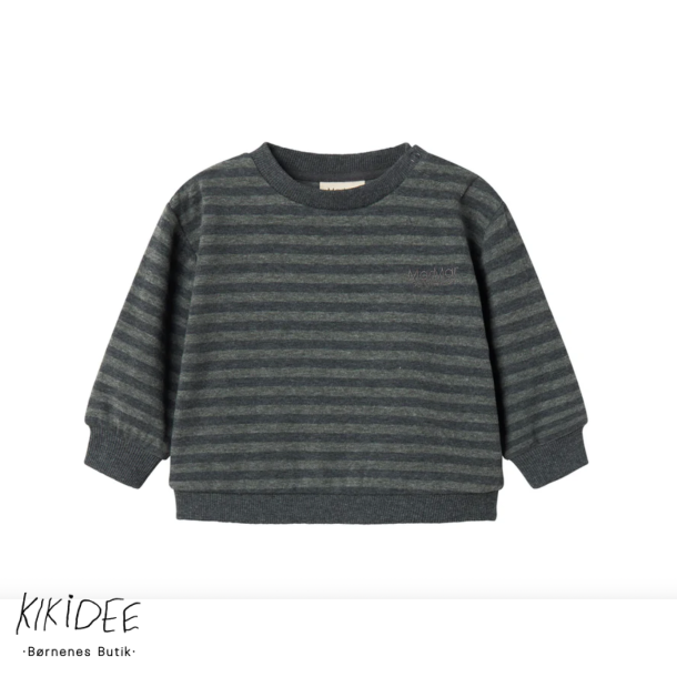 Marmar Tammas B Bluse - Forest Stripe Melange