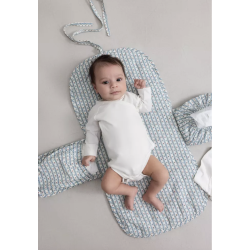 Marmar Pusleunderlag - Floral Stripe