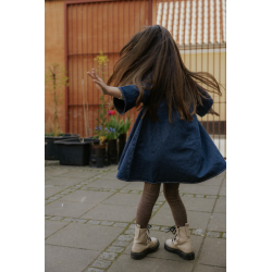 Fliink Don Denim Kjole - Dark denim blue 