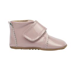 Pom Pom Begynder Hjemmesko - Dusty rose patent