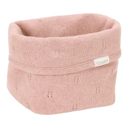 Little Dutch Strikket Opbevaringskurv Lille - Pure Blossom