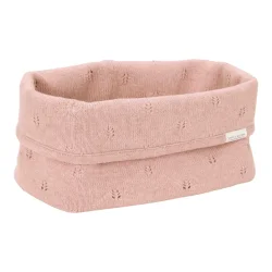 Little Dutch Strikket Opbevaringskurv Stor - Pure Blossom