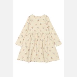 The New Naya Rib Kjole - White Swan 