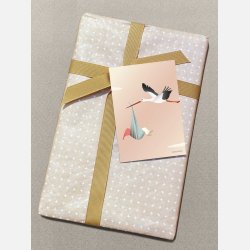 Vissevasse Rosa Storke Kort  - A7