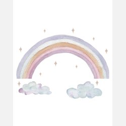 That's Mine Wallsticker Regnbue 