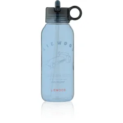 Liewood Yang Tritan Vandflaske 500 ml. - Race cars / Navy