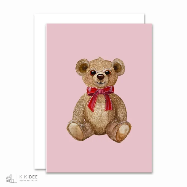 All By Voss Red Bow Teddy Kort - A6