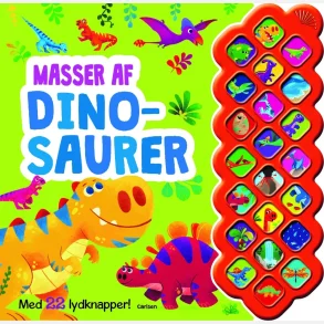 Masser Af Dinosaurer Med 22 Lydknapper