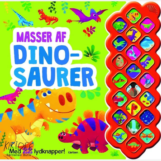 Masser Af Dinosaurer Med 22 Lydknapper