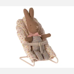 Maileg Kanin, My - Rosa/Bl� Tern