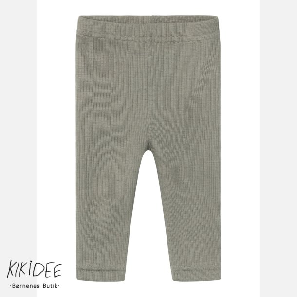 Lil' Atelier Fable Fio Uld Leggings - Laurel oak