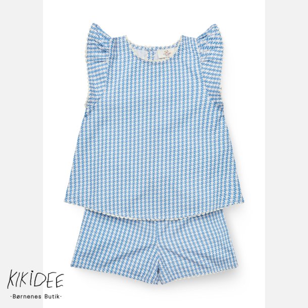 Copenhagen Colors Deco S�t - Blue houndstooth 