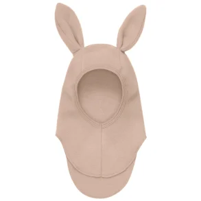 Huttelihut Balaclava Ears Wool Fleece - Rose 