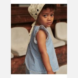 Copenhagen Colors Deco S�t - Blue houndstooth 