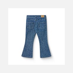 Copenhagen Colors Flared Jeggings - Blue indigo washed 