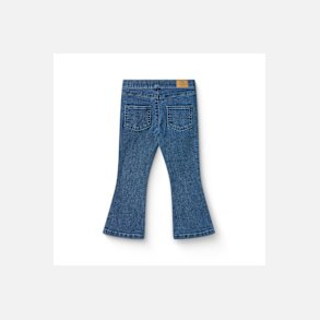 Copenhagen Colors Flared Jeggings - Blue indigo washed 