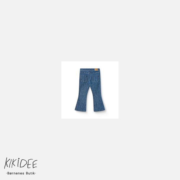 Copenhagen Colors Flared Jeggings - Blue indigo washed 