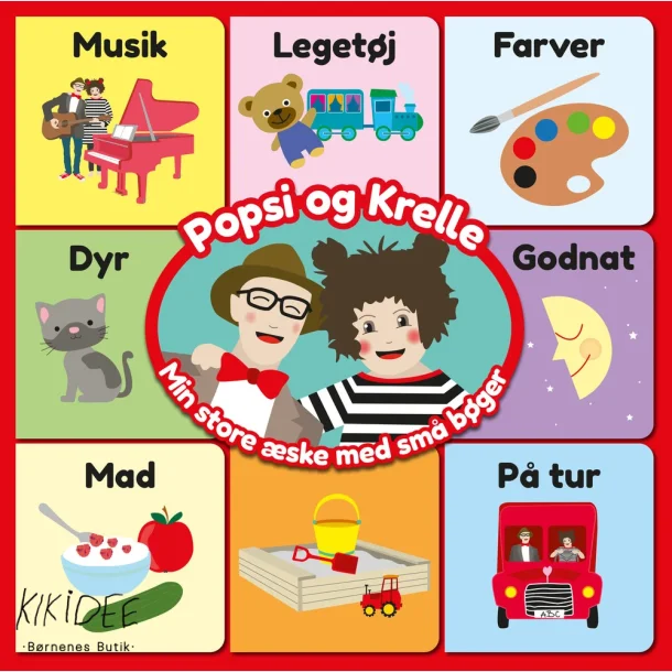 Popsi og Krelle Min store ske med sm bger