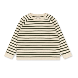 Konges Sl�jd Buma Strik Bluse - Stripe verti