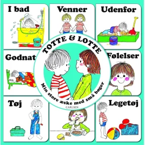 Totte & Lotte: Min store ske med sm bger