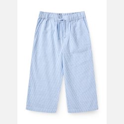 Copenhagen Colors Bukser - Sky blue cream stripe