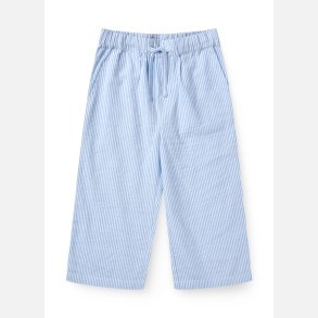 Copenhagen Colors Bukser - Sky blue cream stripe