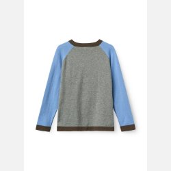 Copenhagen Colors Knitted Color Bluse - Grey melange