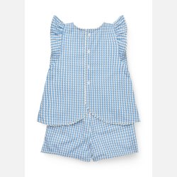 Copenhagen Colors Deco S�t - Blue houndstooth 