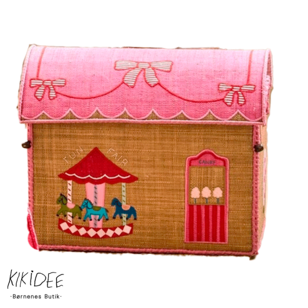 Rice Opbevaringskurv Mellem  - Fun Fair Theme