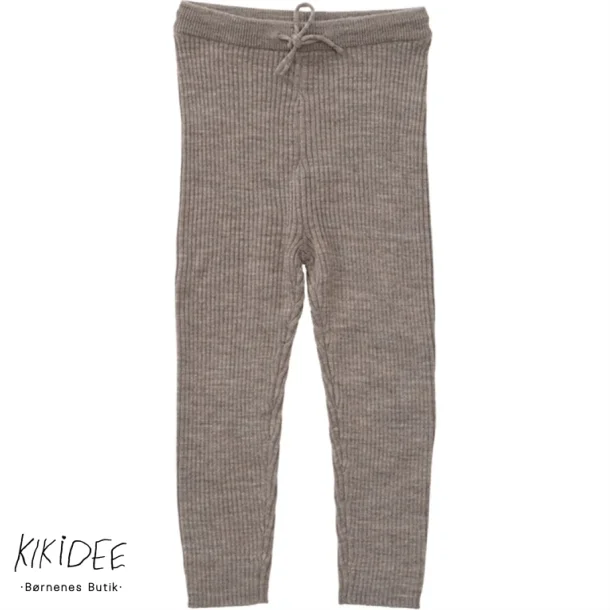 Copenhagen Colors Rib Leggings - Natural melange