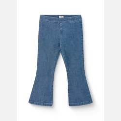 Copenhagen Colors Flared Jeggings - Blue indigo washed 