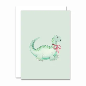 All By Voss Foldet Happysaurus Kort - A6 