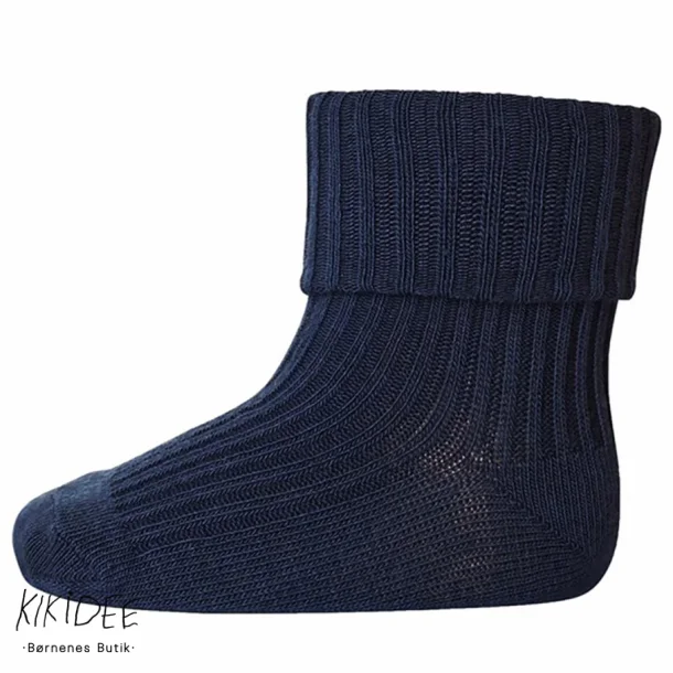Mp Strmper Bomuld Rib - Navy