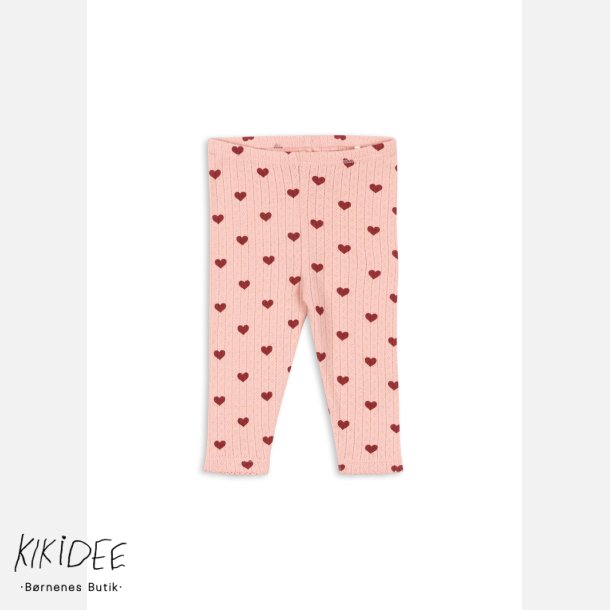 Konges Sljd Minnie Leggins - Amour rouge