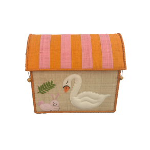 Rice Opbevaringskurv Lille - Wildlife tema 