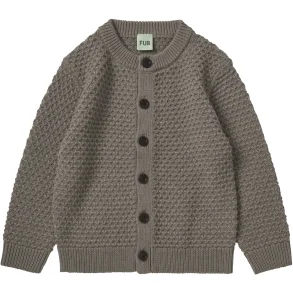 Fub Structure Cardigan - Hazel melange
