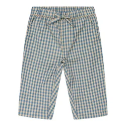 Flss Svend Pants - Blue gingham