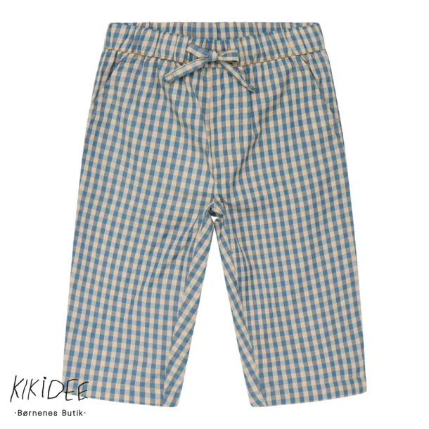 Flss Svend Pants - Blue gingham